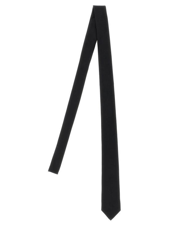 26SS 생로랑 넥타이 Reps Bio 5 Ties And Papillon Black