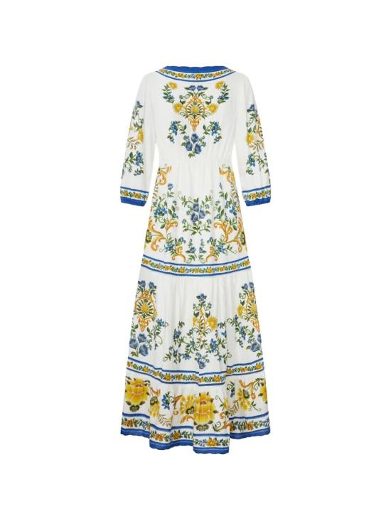 26FW 팜 리오 미디 원피스 355515 25185 WHITE - FARM RIO