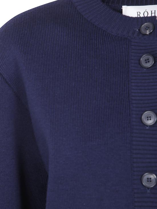 26FW 로에 가디건 82023339 410322 BLUE - ROHE