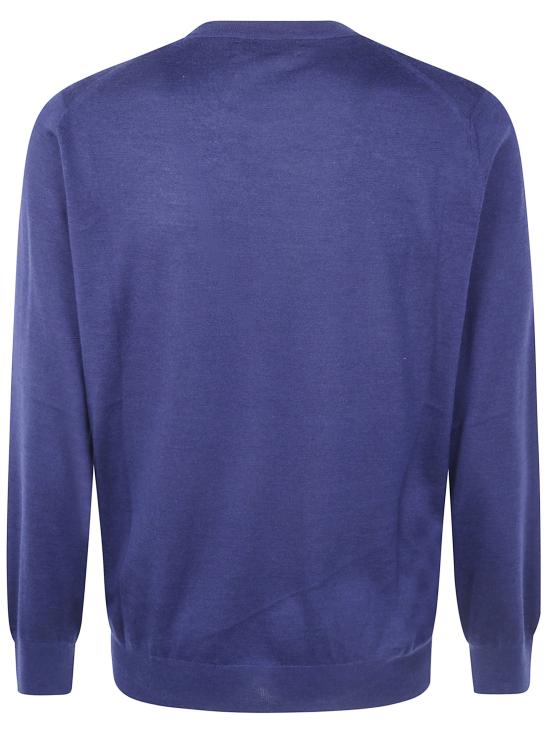 26FW 브루넬로 쿠치넬리 캐시미어 실크 스웨터 M2300100099 CJK18 BLUE - BRUNELLO CUCINELLI