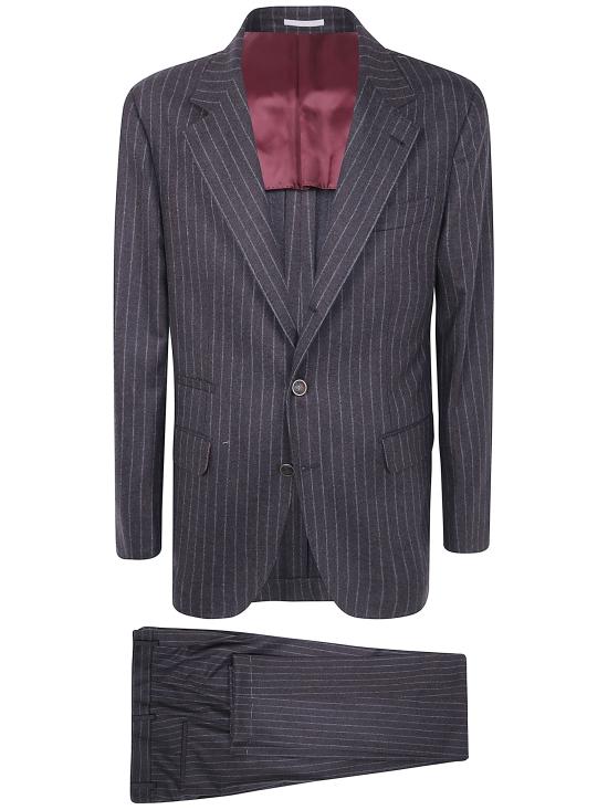 26FW 브루넬로 쿠치넬리 수트 세트 MV440LDTHH C006 GREY