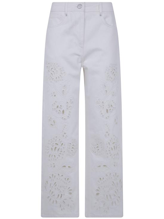 26FW 팜 리오 스트레이트 팬츠 356402 L0036 WHITE
