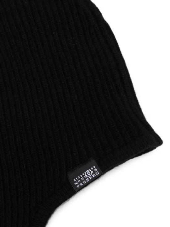 26FW MM6 메종마르지엘라 모자 S52TB0015M13293 900 BLACK - MM6 MAISON MARGIELA