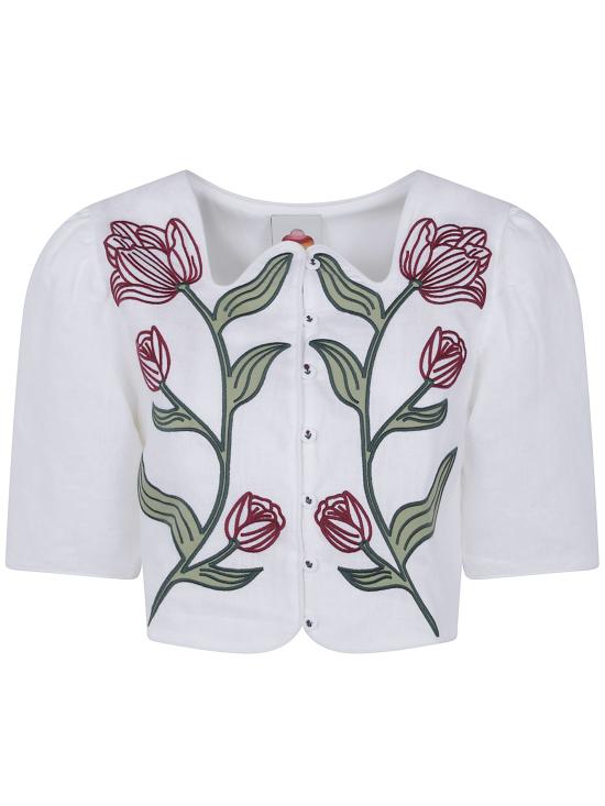 26FW 팜 리오 셔츠 356499 L0025 WHITE