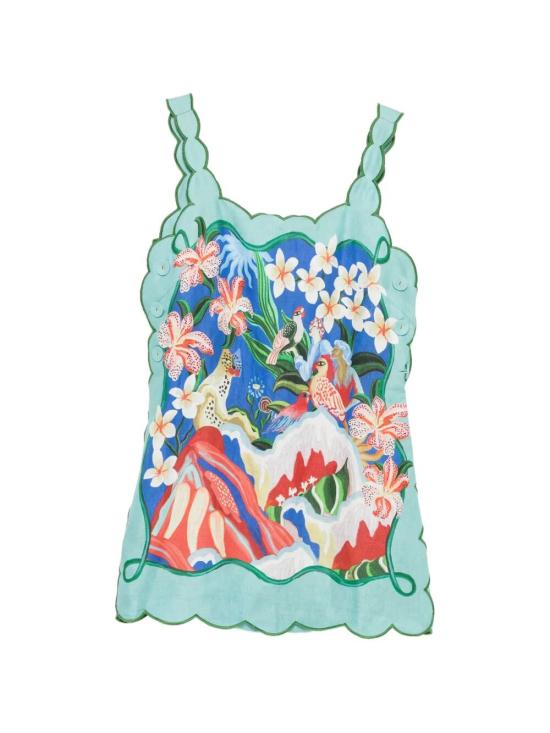 26FW 팜 리오 숏 원피스 355532 25209 MULTICOLOUR