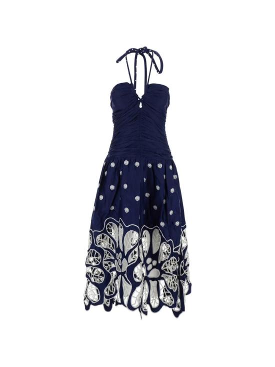 26FW 팜 리오 미디 원피스 355807 L0077 BLUE