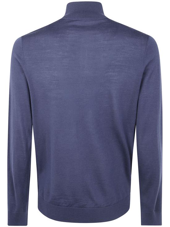 26FW 폴 스미스 집업 니트 M1R972ZW03154 43 BLUE - PAUL SMITH