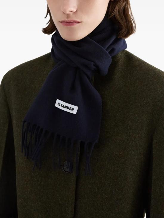 26FW 질샌더 머플러/스카프 J22TE0116J40376 402 BLUE - JIL SANDER