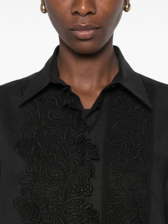 26SS 에르마노 설비노 셔츠 D484K611GQI95708 BLACK - ERMANNO SCERVINO