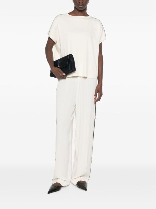 26FW 파비아나 필리피 반팔 티셔츠 JED216F119M3280145 WHITE - FABIANA FILIPPI