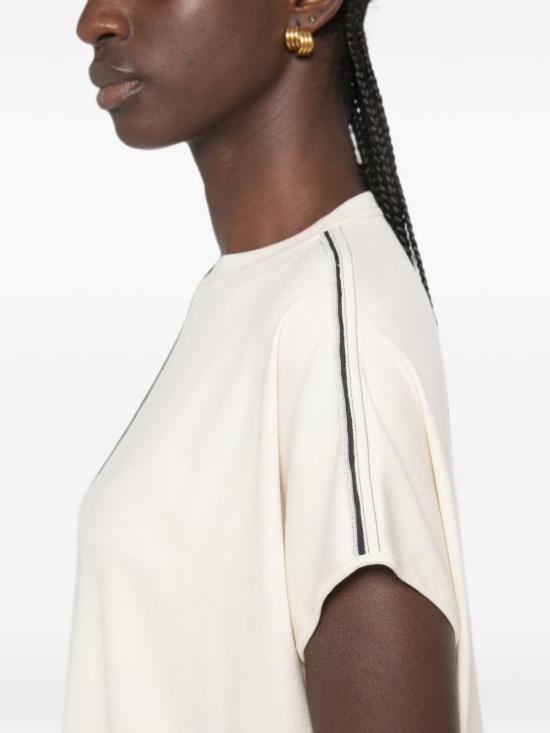 26FW 파비아나 필리피 반팔 티셔츠 JED216F119M3280145 WHITE - FABIANA FILIPPI