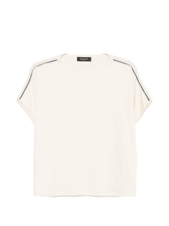 26FW 파비아나 필리피 반팔 티셔츠 JED216F119M3280145 WHITE