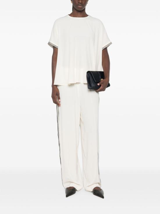 26FW 파비아나 필리피 반팔 티셔츠 TPD216F729M3570145 WHITE - FABIANA FILIPPI