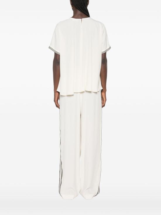 26FW 파비아나 필리피 반팔 티셔츠 TPD216F729M3570145 WHITE - FABIANA FILIPPI
