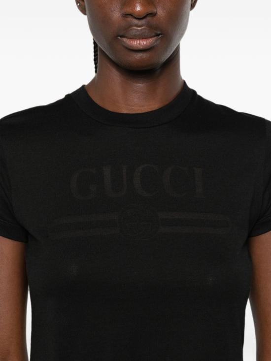 26FW 구찌 반팔 티셔츠 865017XJHT11000 BLACK - GUCCI