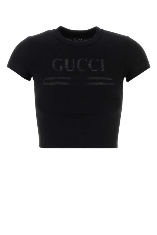 26FW 구찌 반팔 티셔츠 865017XJHT11000 BLACK
