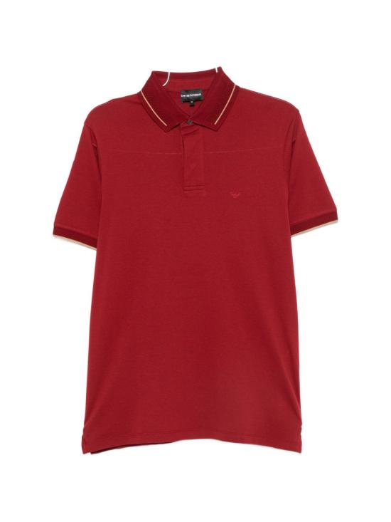 26FW 엠포리오 아르마니 폴로 티셔츠 EM006625AF12955U5087 BORDEAUX