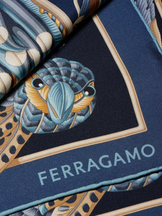 26FW 살바토레 페라가모 머플러/스카프 310243795116003 NAVY - SALVATORE FERRAGAMO