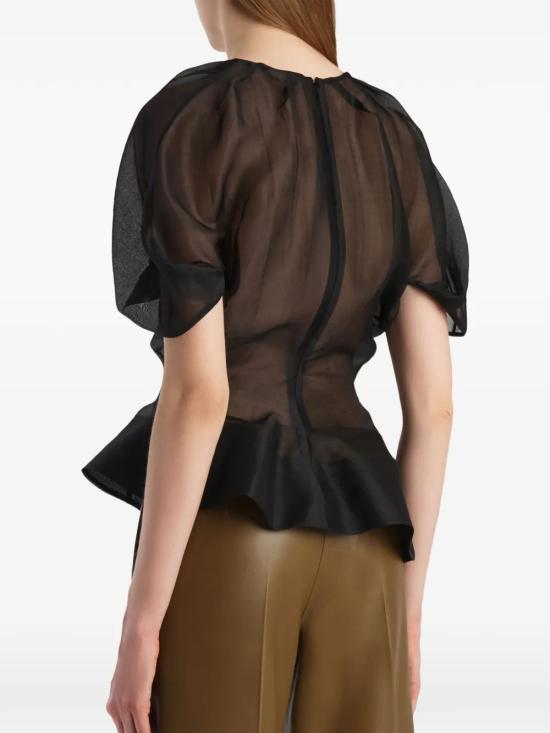 26FW 케이트 셔츠 24893031200 NERO - KHAITE