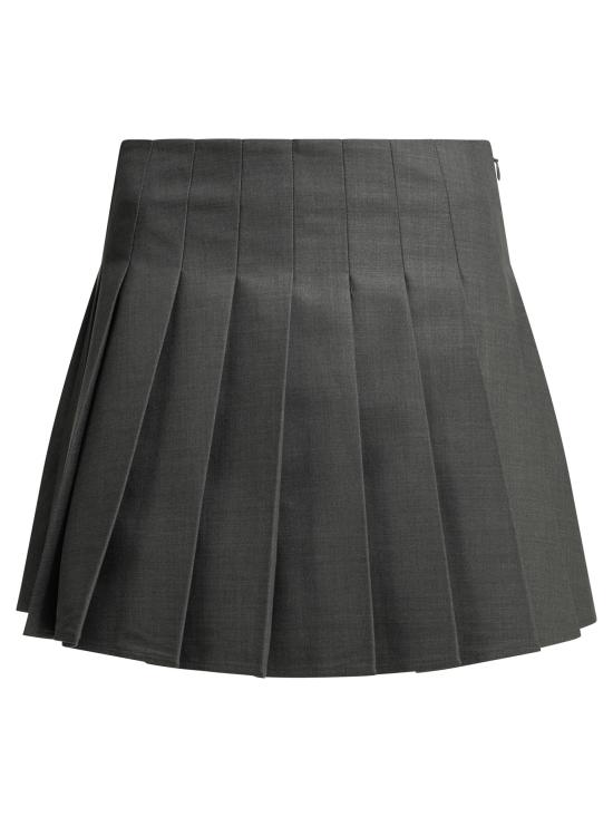 26FW 셀프 포트레이트 숏 스커트 PF26006SKGRGREY GRIGIO