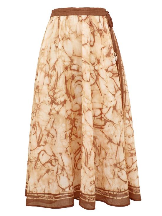 26FW 짐머만 롱 스커트 8075SSS262CHTD BEIGE
