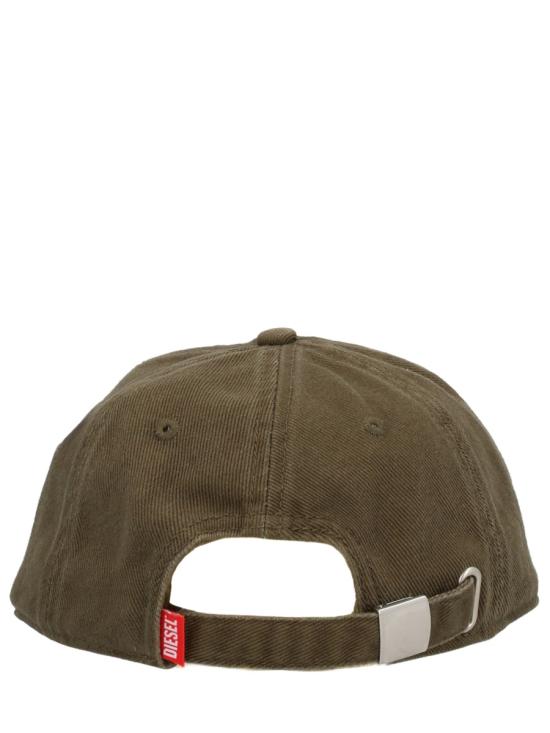 26FW 디젤 C-런 워시 베이스볼 캡 A113610BLAA5AF VERDE - DIESEL