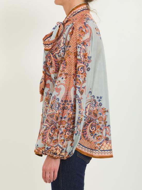 26FW 짐머만 블라우스 4461TSS261BLUPF MULTICOLOR - ZIMMERMANN