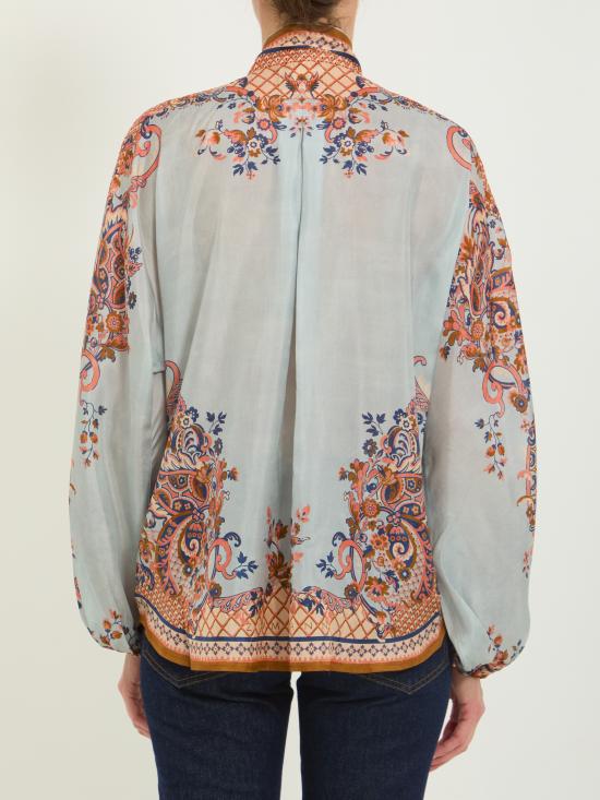 26FW 짐머만 블라우스 4461TSS261BLUPF MULTICOLOR - ZIMMERMANN