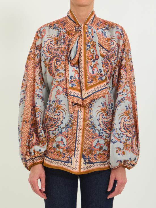 26FW 짐머만 블라우스 4461TSS261BLUPF MULTICOLOR