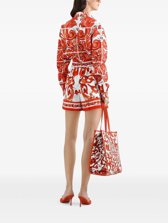 26FW 돌체앤가바나 숏팬츠 FTDJVTGDDRDS9000 ARANCIONE - DOLCE & GABBANA