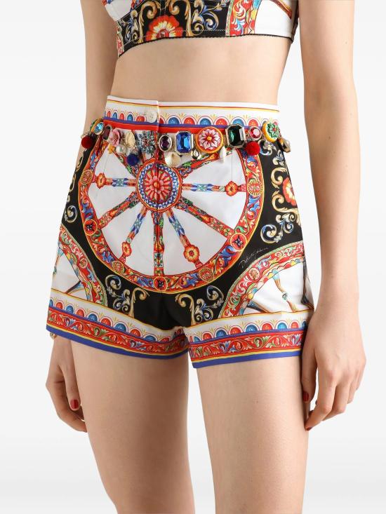 26FW 돌체앤가바나 숏팬츠 FTBTPTGDDTES9000 MULTICOLOR - DOLCE & GABBANA
