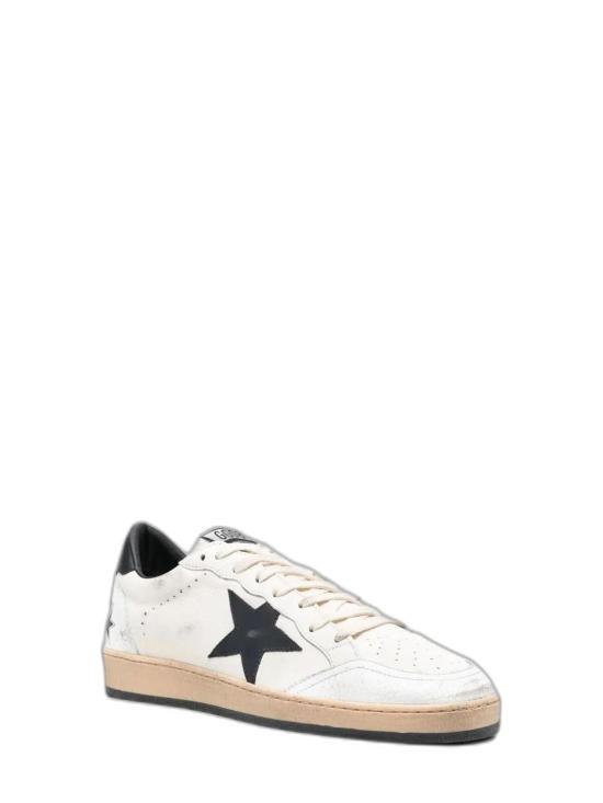 26FW 골든구스 볼스타 레더 스타 스니커즈 GMF00117F00377110283 BIANCO - GOLDEN GOOSE