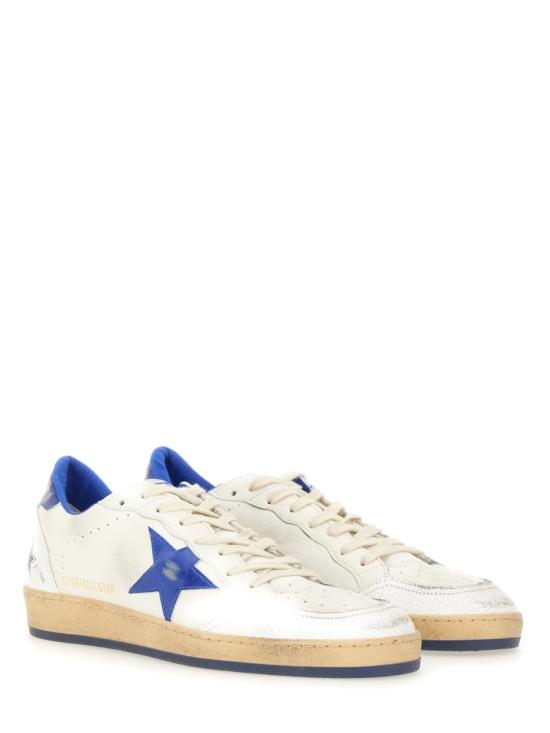 26FW 골든구스 볼스타 블루 스타 스니커즈 GMF00117F00219810327 BIANCO - GOLDEN GOOSE