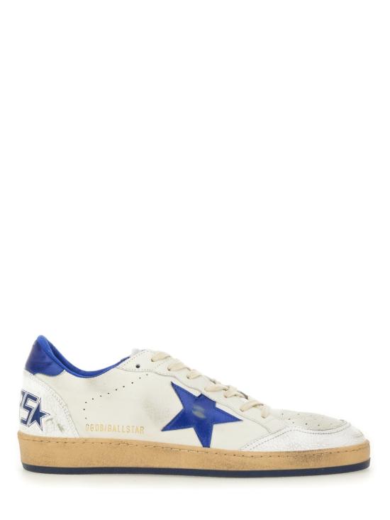 26FW 골든구스 볼스타 블루 스타 스니커즈 GMF00117F00219810327 BIANCO - GOLDEN GOOSE