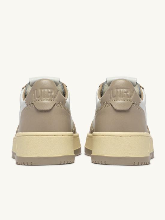 26FW 오트리 메달리스트 로우 스니커즈 AULMWB67 BEIGE - AUTRY