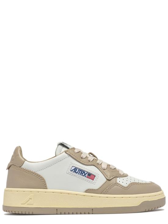 26FW 오트리 메달리스트 로우 스니커즈 AULMWB67 BEIGE