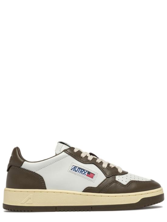 26FW 오트리 메달리스트 로우 스니커즈 AULMWB68 MARRONE