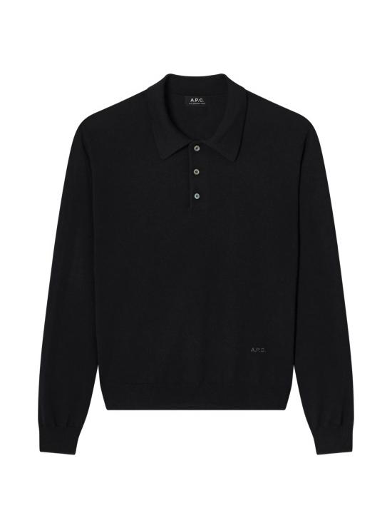 26FW 아페쎄 폴로 티셔츠 WVAWMH23482LZZ NERO