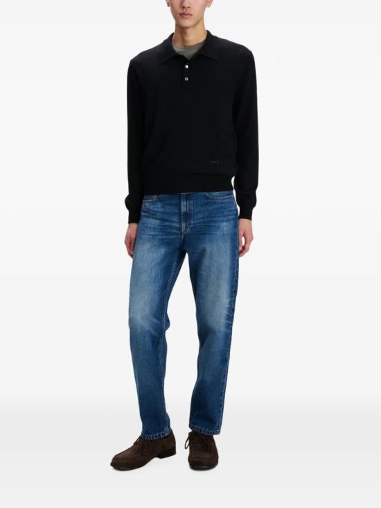 26FW 아페쎄 폴로 티셔츠 WVAWMH23482LZZ NERO - A.P.C.