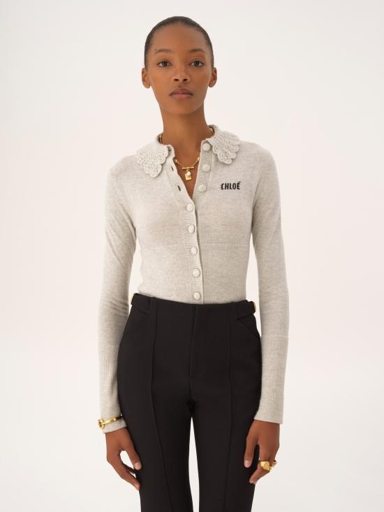 26FW 끌로에 스웨터 CH26AMC1671100N GRIGIO - CHLOE