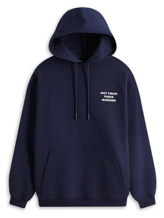 26FW 드롤드무슈 후드 티셔츠 PERMHO162CO127NY BLU