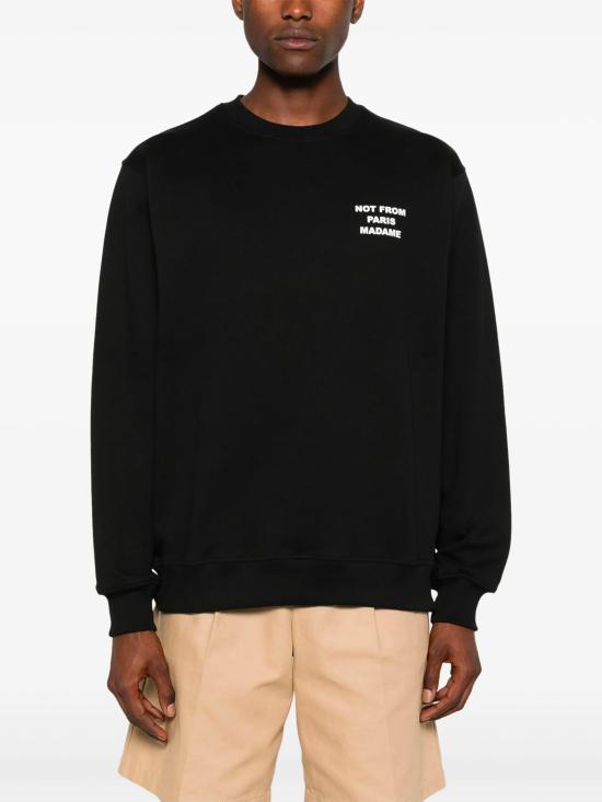26FW 드롤드무슈 스웨터 PERMSW149CO127BL NERO - DROLE DE MONSIEUR