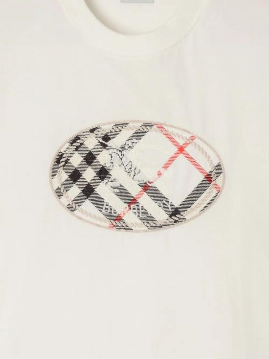 26FW 버버리 반팔 티셔츠 8128073B7078 BIANCO - BURBERRY