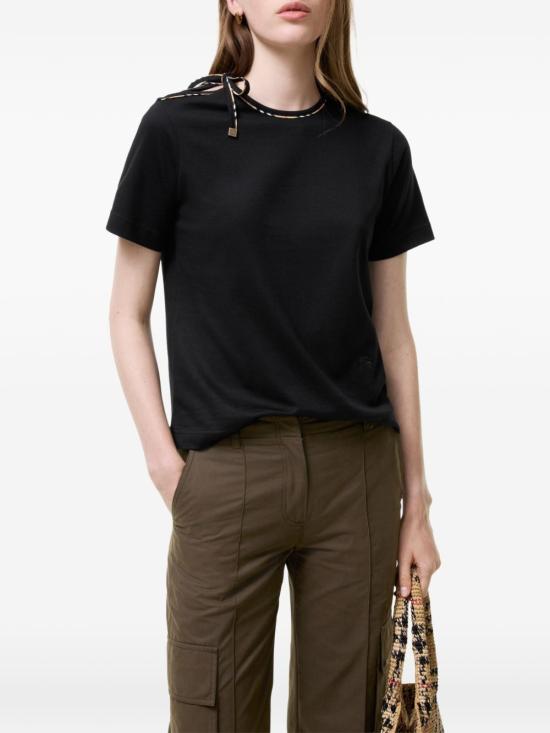 26FW 버버리 반팔 티셔츠 8126134A1189 NERO - BURBERRY