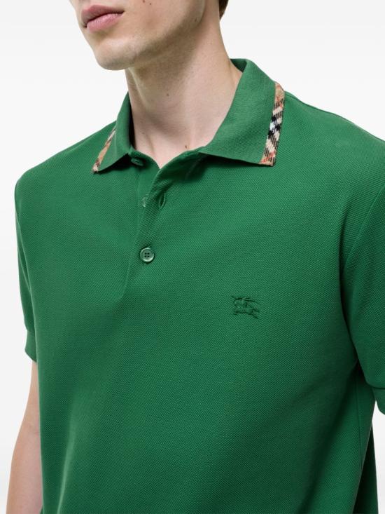 26FW 버버리 폴로 티셔츠 8127684A3849 VERDE - BURBERRY