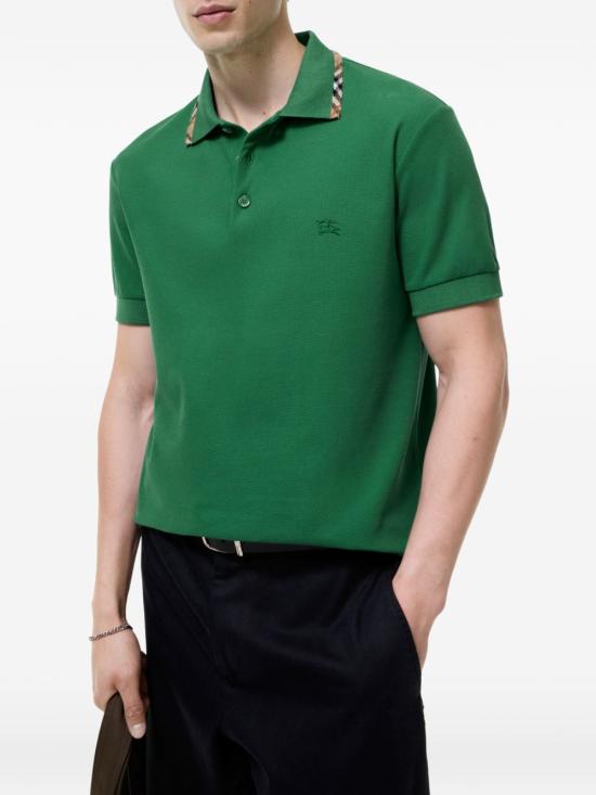 26FW 버버리 폴로 티셔츠 8127684A3849 VERDE - BURBERRY