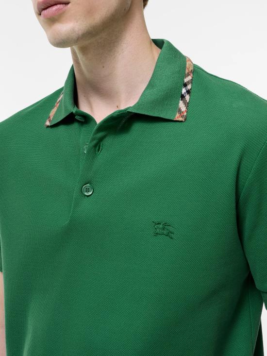 26FW 버버리 폴로 티셔츠 8127684A3849 VERDE - BURBERRY