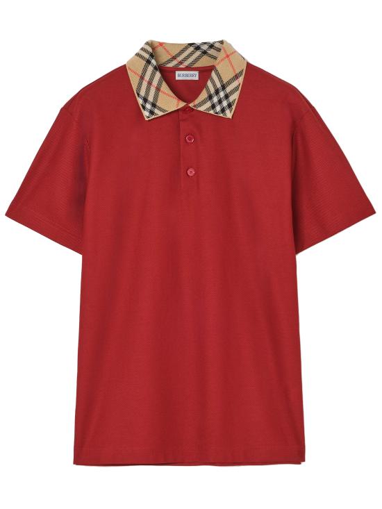 26FW 버버리 폴로 티셔츠 8127677C5335 ROSSO
