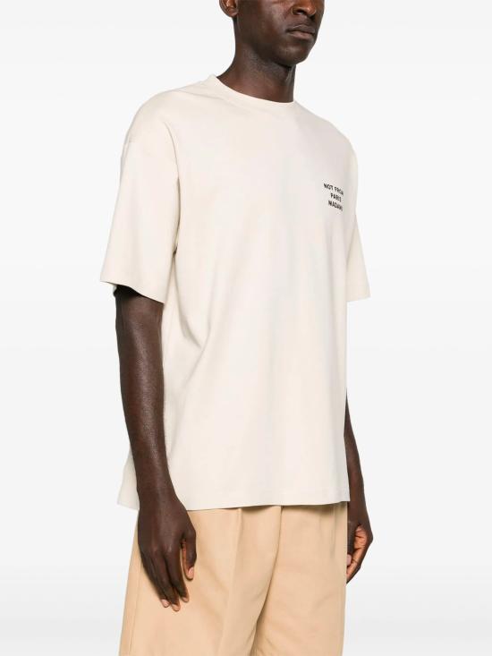 26FW 드롤드무슈 반팔 티셔츠 PERMTS203CO002MT BEIGE - DROLE DE MONSIEUR