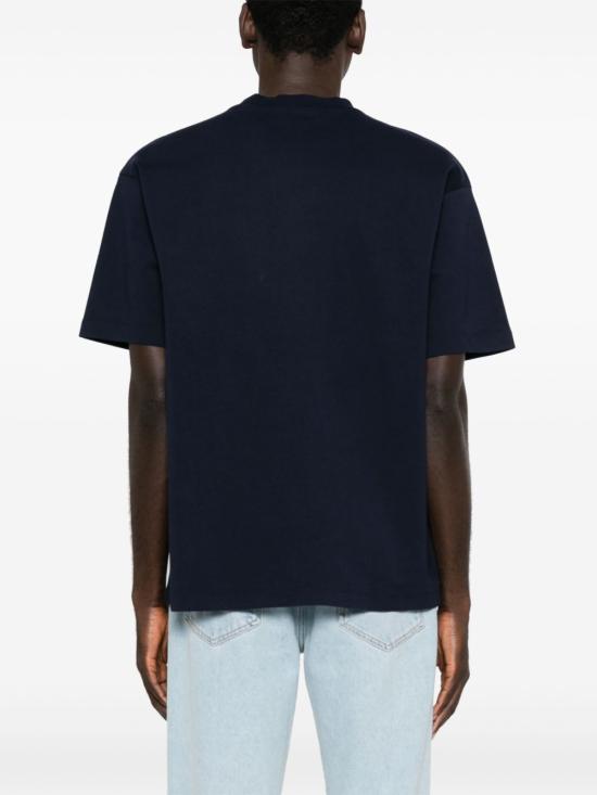 26FW 드롤드무슈 반팔 티셔츠 PERMTS202CO002NY BLU - DROLE DE MONSIEUR